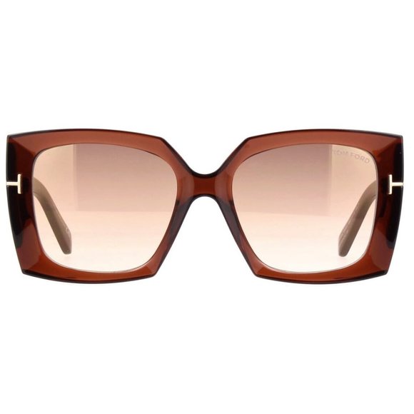 NEW TOM FORD WOMEN SQUARE SUNGLASSES TOM FORD Jacquetta Sunglasses TF921 48G - Picture 3 of 6